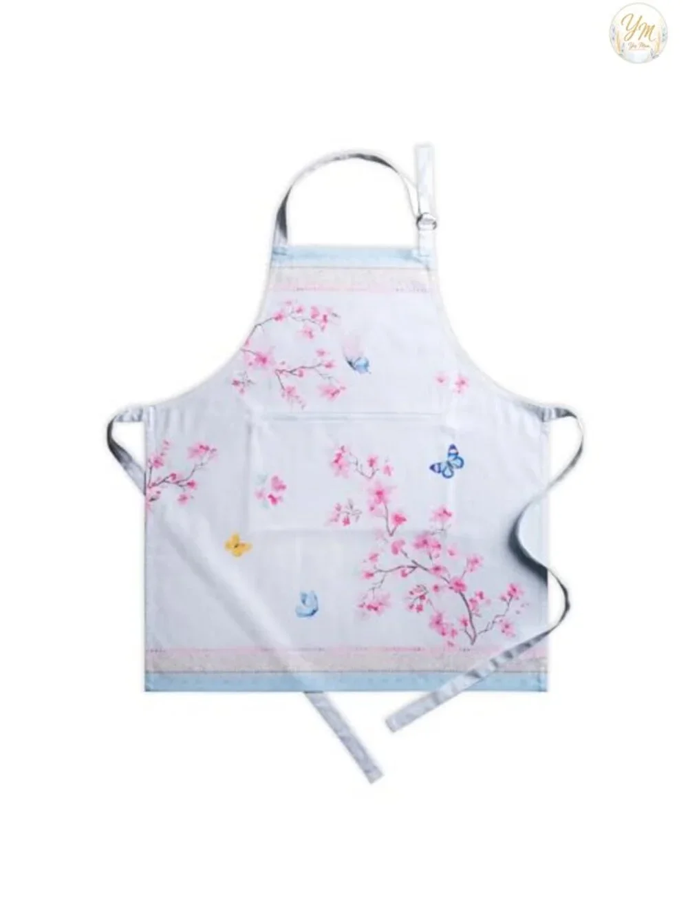 100% Cotton Adjustable Apron with Pocket for Cooking Gardening